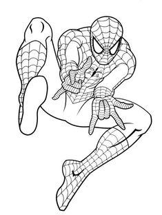 the amazing spiderman coloring pages