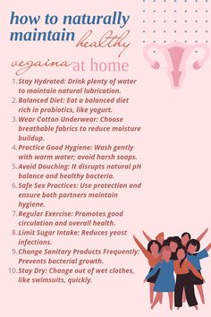 Discover simple and effective ways to naturally maintain vaginal health at home. Learn about proper hygiene, balanced diet, staying hydrated, and choosing the right products to keep your vagina healthy and happy. Embrace these natural tips for optimal feminine wellness and comfort. How To Keep Your Virginia Healthy, Feminine Health Products, Feminine Hygiene Care, Feminine Health Tips, Feminine Wellness, Female Hygiene, To Smell Good