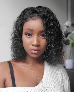 Unice  Brazilian Natural Pre-plucked Long Curly Lace Front Wig 13*4 lace frontal 150% density 18 inches . let's create your own art ! Wet And Wavy Hairstyles, Curl Afro, Wavy Weave Hairstyles, Wet Hair Look, Hairstyles Weave, Wet And Wavy Hair, Beyonce Hair, Wigs Black, Curly Bob Wigs