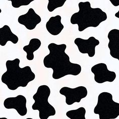 a black and white cow print pattern is shown