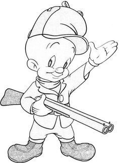 mickey mouse holding a baseball bat coloring page