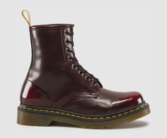 Dr. Marten's 1460 Vegan 8-Eye Boot Cherry Red Vegan Doc Martens, Red Doc Martens, Dr Martens Store, Doc Martens Style, Doc Martens Outfit, Vegan Style, Doc Martens Boots, Army Boots, Sweet Birthday