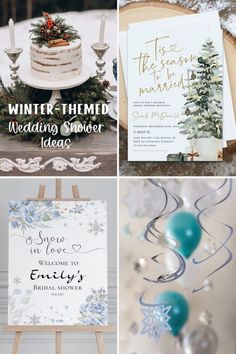 Make your shower magical with these winter themed wedding shower ideas! Picture snowy backdrops, charming décor, and cozy bridal shower games like "Snow in Love" that will warm everyone’s hearts. With this guide, find everything you need to host a beautiful winter bridal shower theme. | Winter Bridal Showers