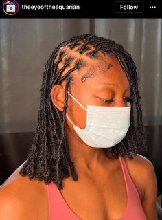 Short Boho Locs Black Women, Bohemian Locs Short, Short Locs With Curls, Short Distressed Locs, Short Goddess Faux Locs, Short Faux Locs Hairstyles, Short Soft Locs Hairstyles, Short Boho Locs