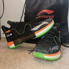 Li-Ning Speed 6 Premium (Cj Mccollum). Condition Is "New With Box". Brand New, Never Been Worn. Great Basketball Shoe That Can Also Be Worn Casually. Men's Size 11. Limited Edition Halloween Colorway. Li Ning Shoes, Cj Mccollum, Black Orange, Basketball Shoes, Orange Black, Athletic Shoes, Men's Shoes, Limited Edition, Basketball