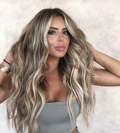 Brielle Biermann, Ash Blonde Hair, Brown Hair Balayage, Blonde Hair Inspiration, Blonde Hair Looks, Looks Party, Hair Color Highlights, Brown Blonde Hair