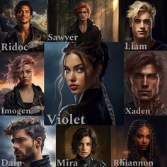 many different characters are depicted in this image, including the male and female character from game of thrones