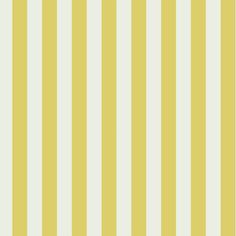 a yellow and white striped wallpaper pattern