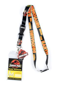 a lanyard with an id badge attached to it and a lanyard strap around the lanyard