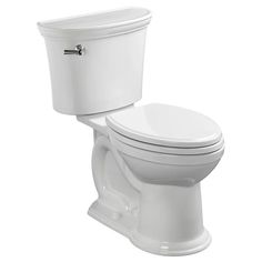 a white toilet bowl with the lid up