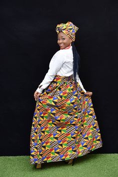 "African Clothing For Women, Ankara Maxi Skirt Kente, kitenge, Plus Size African Maxi, Highwaisted, African Christmas Gift For Her This beautiful African clothing for women Ankara maxi skirt is simply breathtaking!! This Kente African Maxi Skirt in Kente fabric is rich in color and sure to keep all attention on you. This High waisted ankara maxi skirt is custom made and is available in all sizes! Listing is for skirt ONLY. Please convo if you want matching accessories too. Listing does NOT INCLU Ankara Maxi Skirt, African Prom Dress, African Maxi Skirt, African Skirt, African Christmas, Kente Fabric, Ankara Clothing, African Prom Dresses, African Skirts