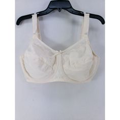 Bali Flower Underwire Bra Size 38ddd Light Beige (Br12/Lp) Features: Full Coverage All Seasons Lacr Floral Easy Care, Machine Washable Size: Womens 38ddd Condition: Pre-Owned Like New New Without Tags Has Not Been Worn. - Feel Free To Make Us An Offer Full Cup Beige Bra For Summer, Summer Full Cup Beige Bra, Cream Underwire Bra, Beige Full Cup Bra For Summer, Summer Cream Underwire Bra, Beige Bra For Daywear, Beige Full Coverage Bra For Spring, Spring Beige Full Cup Bra, Summer Daywear Underwire Bra