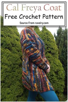 Cal Freya Coat Free Crochet Cardigan Patterns For Women Sweater Coats, Coat Free Pattern, Crochet Coat Free Pattern, Crochet Coat Pattern, Coat Crochet, Crochet Apparel, Womens Sweater Coats, Crochet Cardigan Free