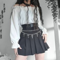 Alt Fashion, Mode Vintage, Teen Fashion Outfits, Kawaii Fashion