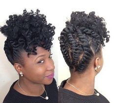 Twist Braids Styles | 40 Updo Hairstyles for Black Women Ranging From Elegant to Eccentric Cornrow Ideas, Flat Twists, Flat Twist Hairstyles, Hair Twists, Flat Twist Updo, Twisted Hair, Twisted Updo, Updo Styles