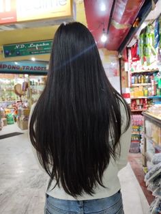 Medium Length Straight Hair, Hip Length Hair, Naturally Straight Hair, Long Hair Cuts Straight, Long Straight Black Hair, Asian Long Hair, One Length Hair, Pin Straight Hair, Natural Straight Hair