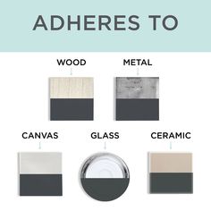 the different shades of wood and metal in various colors, including black, white, gray, and beige