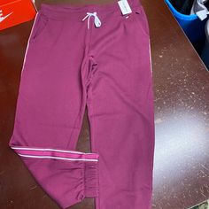 Tommy Hilfiger Womens Purple Elastic Waist Tapered Leg Jogger Pants Size L Xl Brand: Tommy Hilfiger Department: Women Size: L Xl Color: Purple Type: Pants Pattern: Solid Theme: Sports Season: All Season Features: Elastic Waist, Comfort Condition: New With Tags I Offer Discounts For All Return Customers. - Jvs Sports Pants With Moisture-wicking In Purple, Sporty Full-length Purple Pants, Tommy Hilfiger Joggers, Sporty Purple Cotton Joggers, Purple Joggers, Tommy Hilfiger Hoodie, Tommy Hilfiger Polo, Tommy Hilfiger Dress, Tommy Hilfiger Shorts