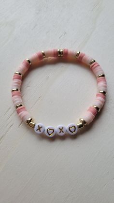 Handmade Jewelry Diy Bracelets, Clay Beaded Bracelets, Pulseras Aesthetic, Diy Kandi Bracelets, Colorful Bead Bracelets, Clay Bracelets, Clay Bead Necklace, Diy Beaded Rings, Preppy Bracelets