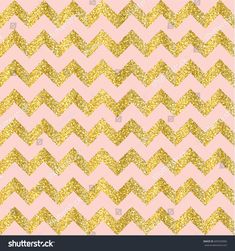 gold glitter chevron pattern on pink background stock photo - 378976