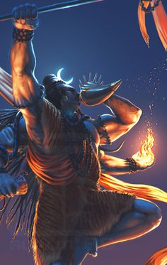 ArtStation - The Gods of Bharat : Bhagavān Shankar Rudra Avatar ॐ, RUPAM RAAJ R. Rudra Avatar, Devil Wallpaper, Spiritual Videos, God Hanuman, Lord Mahadev