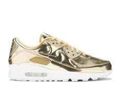 Wmns Air Max 90 'Metallic Pack Gold' - Nike - CQ6639 700 - metallic gold/metallic gold/club gold | Flight Club Adidas Yeezy Black, Nike Flight, Air Max Day, Nike Air Jordan 11, Flight Club, Nike Gold, Air Jordan 3 Retro, Black Gums, Jordan 11 Retro