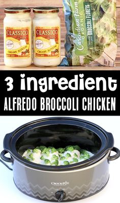 Crockpot Chicken Recipes Kidfriendly Crockpot Recipes, We Crockpot Meals, Easy Crockpot Meals With Chicken Healthy, Easy Crockpot Recipes With Few Ingredients Chicken, Easy Crockpot Chicken And Broccoli Recipes, Keto Chicken Alfredo Crockpot, Few Ingredient Chicken Crockpot Recipes, Crockpot Recipes For Breakfast, Quick And Easy Chicken Broccoli Alfredo