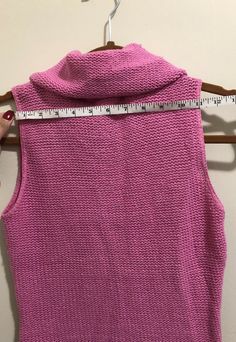 * Size small * View all pictures for measurements MPN: Basic Necessities S 9c326f28-bd63 SKU:1070A* Fitted Cotton Sweater Vest For Spring, Fitted High Neck Sweater Vest For Spring, Fitted Cotton Tank Sweater Vest, Pink Fitted Cotton Sweater Vest, Fitted Pink Cotton Sweater Vest, Fitted Pink Tank Top For Fall, Casual High Neck Fitted Vest, Cotton Stretch Sweater Vest, Fitted Turtleneck Vest For Spring