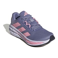 Push your training to the next level with the adidas Questar 3 women's running shoes.Click this FOOTWEAR GUIDE to find the perfect fit and more!Push your training to the next level with the adidas Questar 3 women's running shoes. Click this FOOTWEAR GUIDE to find the perfect fit and more!TECHNOLOGIES & FEATURES Full-length Bounce cushioning that adds spring to your stride and make your daily run feel effortless The breathable mesh upper feels light and airy while providing support for a stable r Adidas Running Shoes Women, Adidas Running Shoes, Women's Running Shoes, Womens Athletic Shoes, Shoes Sneakers Adidas, Shoe Size Chart, Men Shoes Size, Womens Running Shoes, Adidas Shoes