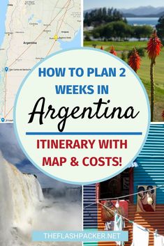 there are many things to see and do in argentina, including the map and attractions