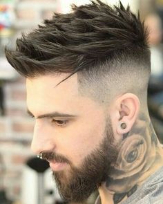 Boys Hairstyle, Beard Haircut, Gents Hair Style, Mens Hairstyles Medium, Mens Hairstyles Thick Hair, Hairstyle Fashion, Cool Short Hairstyles, Men Haircut Styles, Cool Hairstyles For Men