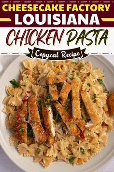 chicken pasta with parmesan cheese on top