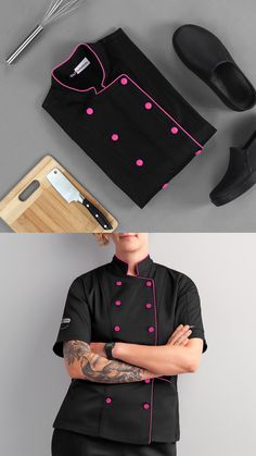 Female Chef Uniform, Chef Outfit Women Style, Chefs Outfit, Chef Jackets Women, Kid Chef, Urban Design Plan