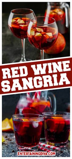 Easy Red Wine Sangria With Sprite | Sangria Recipes Sangria With Sprite, Sangria Vodka Recipe, Sprite Recipe, Easy Sangria, Spanish Red Wine, Red Sangria Recipes