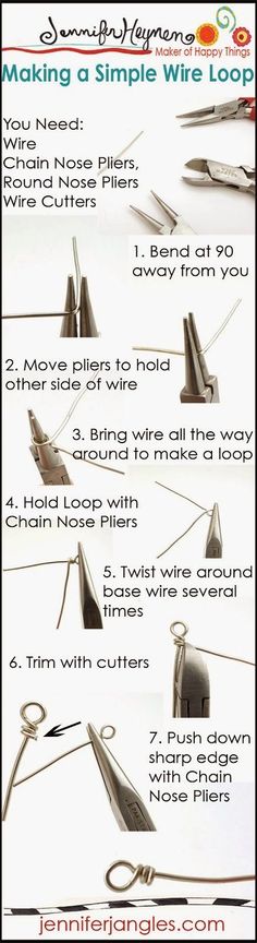 the instructions for making a simple wire cutters are shown in this article, which shows how