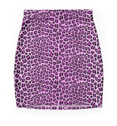 Super stretchy and durable polyester mini skirt. Vibrant, high-quality sublimation print across the front and back. Size range XXS-2XL. This trendy pink leopard print is great for clothes, art and home fashions. The leopard silhouette is used on clothing. Pink Leopard Skirt, Leopard Silhouette, Leopard Print Mini Skirt, Clothes Art, Leopard Top, Print Mini Skirt, Leopard Skirt, The Leopard, Pink Leopard Print