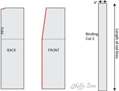 the back and front sides of a sewing machine