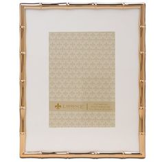 a white and gold frame with an image of the word i lovence on it