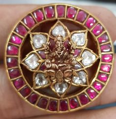 Deity Jewellery, Nakshi Jewellery, Kerala Jewellery, Amrapali Jewels, Ear Tops, Ornate Jewelry, Real Diamond Earrings, Gold Temple Jewellery