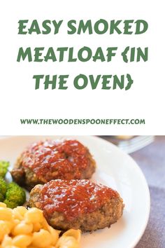 Love the taste of smoked meat but don’t have a smoker? Well, I’ve got an Easy Smoked Meatloaf recipe made in the oven just for you!