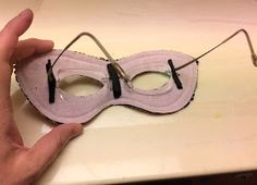 How To Make A Masquerade Mask, Masked Ball Outfit, Mask With Glasses, Costumes With Glasses, Masquerade Mask Makeup, Masquarade Mask, Diy Masquerade Mask, Masquerade Mask Diy, Glasses Mask