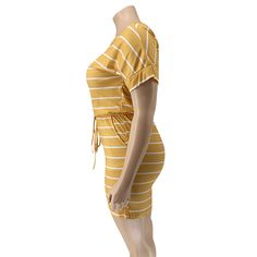 This Dress is fashionable for every occasion. the dress is made-to-order by professional tailors. You can choose from 50 colors, Regular sizes 2 to 16 and plus sizes 14w to 26W. Custom size is also available. Fitted Mini Length Beach Jumpsuits And Rompers, Fitted Mini Length Jumpsuits And Rompers For Beach, Fitted Mini Jumpsuits And Rompers For Beach, Fitted Summer Jumpsuit With Tie Waist, Fitted Short Sleeve Jumpsuit With Tie Waist, Fitted Short Sleeve Jumpsuits And Rompers With Tie Waist, Fitted Short Sleeve Jumpsuits And Rompers For Beach, Fitted Yellow Jumpsuit With Short Sleeves, Fitted Yellow Jumpsuits And Rompers With Short Sleeve