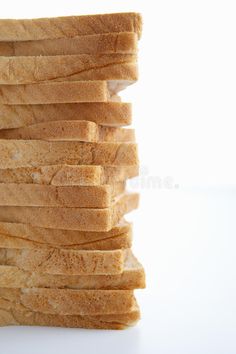 slices of bread stacked on top of each other royalty images and clippings are included in this image