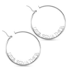 PRICES MAY VARY. EXPRESS YOUR SORORITY PRIDE - Shine with sophistication in our Delta Sigma Theta silver plated everyday earrings for women. Crafted with stainless steel and plated in silver, these hoops exude timeless elegance. GET NOTICED WITH THE PERFECT SIZE - Our 2" diameter womens hoop earrings strike the ideal balance between boldness and wearability. Whether you're heading to a chapter meeting or a night out, these earrings fashionably showcase your Delta Sigma Theta spirit. AUTHENTICITY Delta Sigma Theta Apparel, Delta Sigma Theta Gifts, Delta Sigma Theta Sorority, Dainty Hoop Earrings, Beautiful Symbols, Sister Jewelry, Sorority Sisters, Delta Sigma Theta, Sorority Gifts