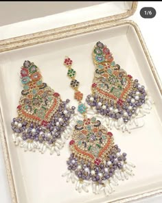 Nauratan Multi Stones Earrings Tikka Set Traditional Bridal Sets With Matching Earrings For Wedding, Traditional Jewelry Sets With Matching Earrings, Multicolor Stone Work Jhumkas For Wedding, Bohemian Jewelry Sets With Matching Earrings For Wedding, Traditional Bridal Sets With Matching Earrings As Gift, Multicolor Chandbali Bridal Earrings For Wedding, Traditional Multicolor Hand Set Bridal Earrings, Multicolor Stone Work Earrings For Wedding, Traditional Multicolor Bridal Earrings For Wedding