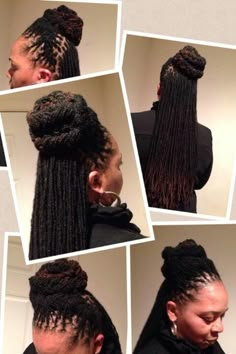 Styles Of Braids, Healthy Locs, Sister Locks, Sisterlocks Styles, Sister Locs