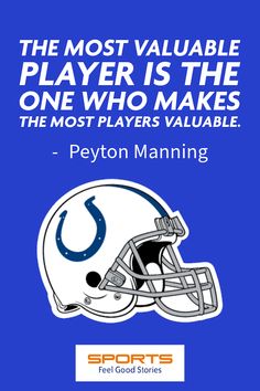 Best Peyton Manning Quotes: Funny, Football, Faith, and Family.

Sample quotes:

"If you work hard and you play well, all those critics quiet themselves pretty quickly."

"You can play pickup basketball, but you can’t really re-create football."

Read on by following the link.

#football #colts #broncos #peyton Peyton Manning Quotes, Peyton Manning, Proud To Be