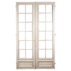 an open white window on a white background