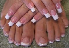 Really Cute Nails, Stick On Nails, Dream Nails, Fire Nails, Pretty Acrylic Nails, French Tip Nails, Best Acrylic Nails