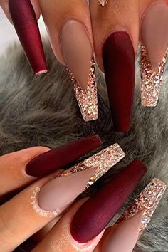 Winter Nail Ideas, February Nails, Nails Homecoming, Homecoming Nails Acrylic, Nails Design With Rhinestones, Trendy Winter, Winter Nail, Glam Nails